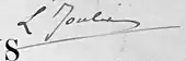 signature de Léon Joulin