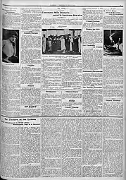 Page intégrale du journal Comœdia en février 1913.