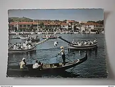 Joute nautique de Martigues, dans les années 1950