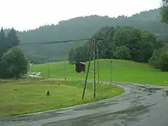 Replat au lieu-dit « La Combe aux Flés ».