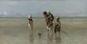 Enfants au bord de la mer (1872)