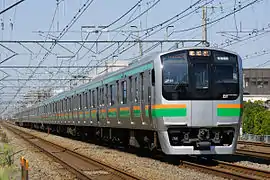 Au couleurs de la Tōkaidō Line.