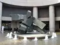 Statue à l'Exchange Square (Hong Kong).