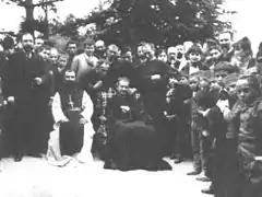 Saint Jean Bosco en visite à Barcelone en 1886