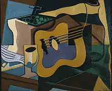 Juan Gris, Nature morte à la guitare (1920)