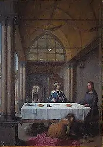 Repas dans la maison de Simon le Pharisien (Polyptyque d'Isabelle la Catholique)