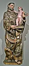 Saint Antoine de Padoue par Jean de Joigny (Juan de Juni)