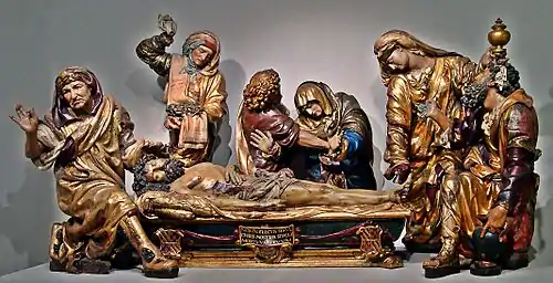 La Mise au tombeau par Jean de Joigny (Juan de Juni)
