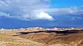 Vue depuis Ma'ale Adumim (banlieue de Jérusalem).