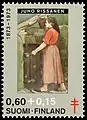 Vuoristolähteellä sur un timbre postal de 1973.