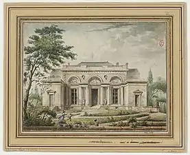 Hôtel de Dreneuc (Rue de Provence) (après 1828), Paris, musée Carnavalet.