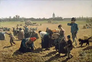Les glaneuses, par Jules Breton, 1854.
