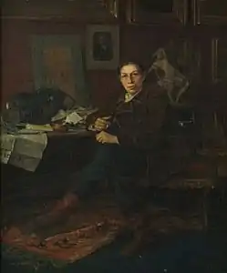 Jules Bastien-Lepage, Albert Wolff à son bureau (1881), Cleveland Museum of Art.