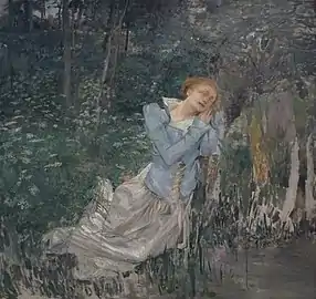 Ophélie, Jules Bastien-Lepage, 1881.