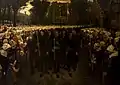 Procession lors d'un pardon en Bretagne en 1869 (Jules Breton).