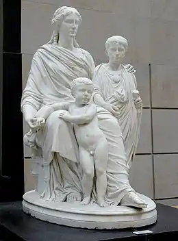 Cornélie, mère des Gracques, Paris, musée d'Orsay.