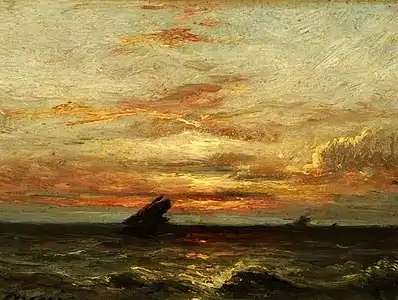 Coucher du soleil, Sheffield, Sheffield Galleries and Museums Trust (en).