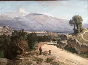 Le Mont Ventoux, Carpentras, musée Comtadin-Duplessis.