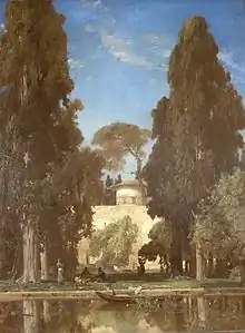 Jardin abandonnés d'Aschref (Perse) (1874), musée des beaux-arts de Rouen.