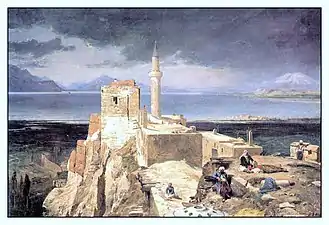 La forteresse et le lac de Van, par Jules Laurens, membre de l'expédition Hommaire de Hell (1846-48).