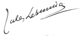 Signature de Jules Lermina