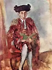 Jules Pascin, Alfred Flechtheim habillé en torero, 1927 (musée national d’art moderne, Paris).