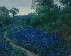 Bluebonnets in the Misy Morning, 1917