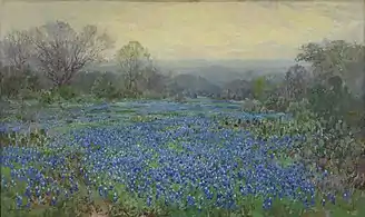 Field of Bluebonnets, 1918, Musée d'Art de Dallas