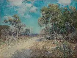 Road to the Hills, 1918, Musée d'Art de Dallas