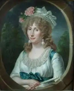 gravure : portrait de femme