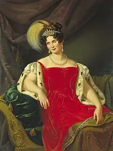 Thérèse de Saxe-Hildburghausen, reine de Bavière, 1836