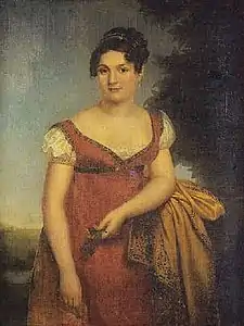 Portrait de Madame Galté, née Angélique-Louise-Rose De Busne, 1812