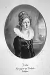 Julie de Brandebourg, deuxième femme de Frédéric-Ferdinand.