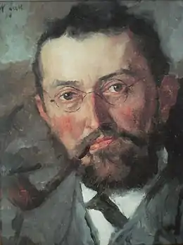 Wilhelm Leibl, Julius Mayr, 1890