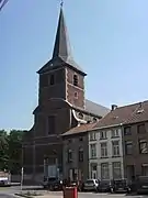 L'église Saint-Sulpice de Jumet.