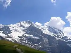 Paroi nord de la Jungfrau, Alpes bernoises