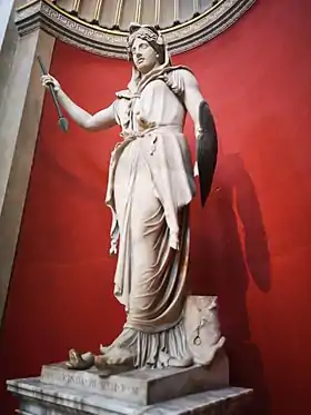 Statue de Juno Sospita, IIe siècle après J.C., Musées du Vatican