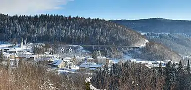 Vue sur Morbier