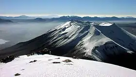 Vue du mont Juriques depuis le sommet du Licancabur.