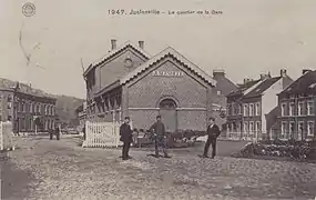 Le bâtiment voyageurs, carte postale vers 1900