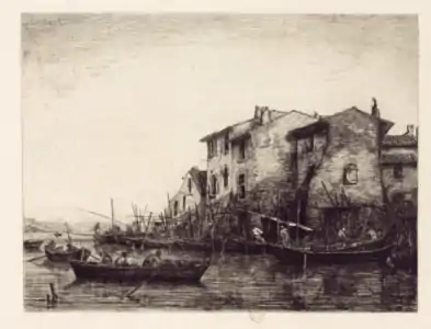 La Petite Venise. Provence (1865)