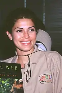 Justine Pasek en 2002.