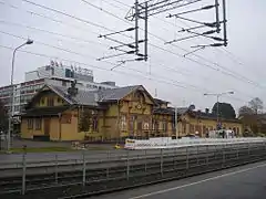 L'ancienne gare de Jyväskylä.