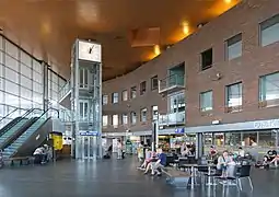 La nouvelle gare de Jyväskylä.