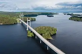 Le pont de Kärkinen.