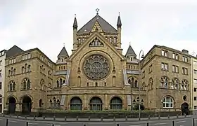 La synagogue de la Roonstrasse