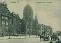 La Nouvelle Synagogue dans la Lindenstraße, (aujourd'hui rue Oktyabrskaia)