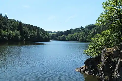 Réservoir de Křižanovice.