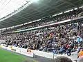 West Stand avant le match contre West Ham le 19/10/2008