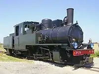 Une locomotive type KDL 11 à tender séparé.